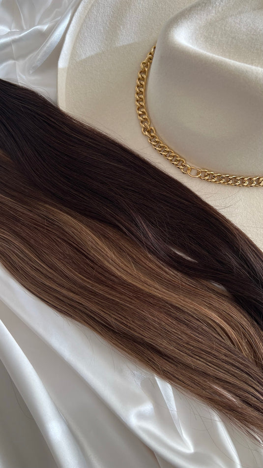 BRUNETTE HAIR EXTENSIONS