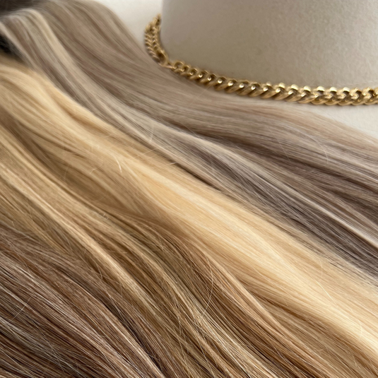 BLONDE HAIR EXTENSIONS